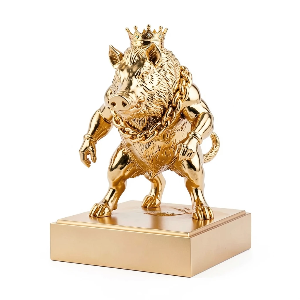 Boar_Gold_Bust