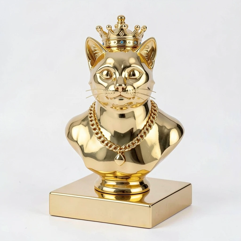 Cat_Gold_Bust