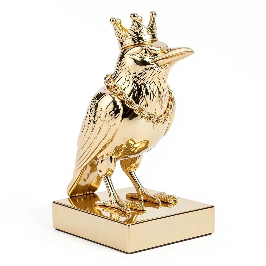 Crow_Gold_Bust