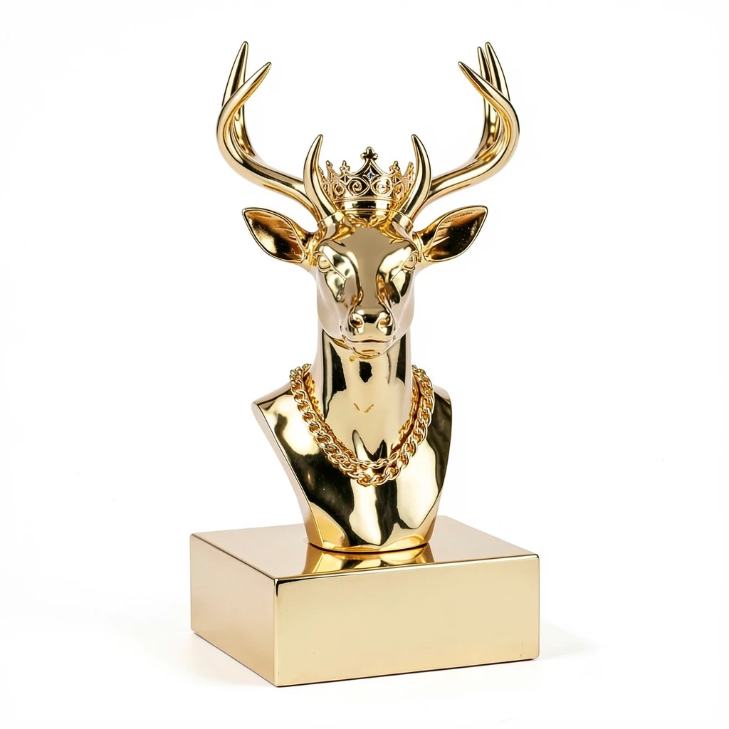 Deer_Gold_Bust