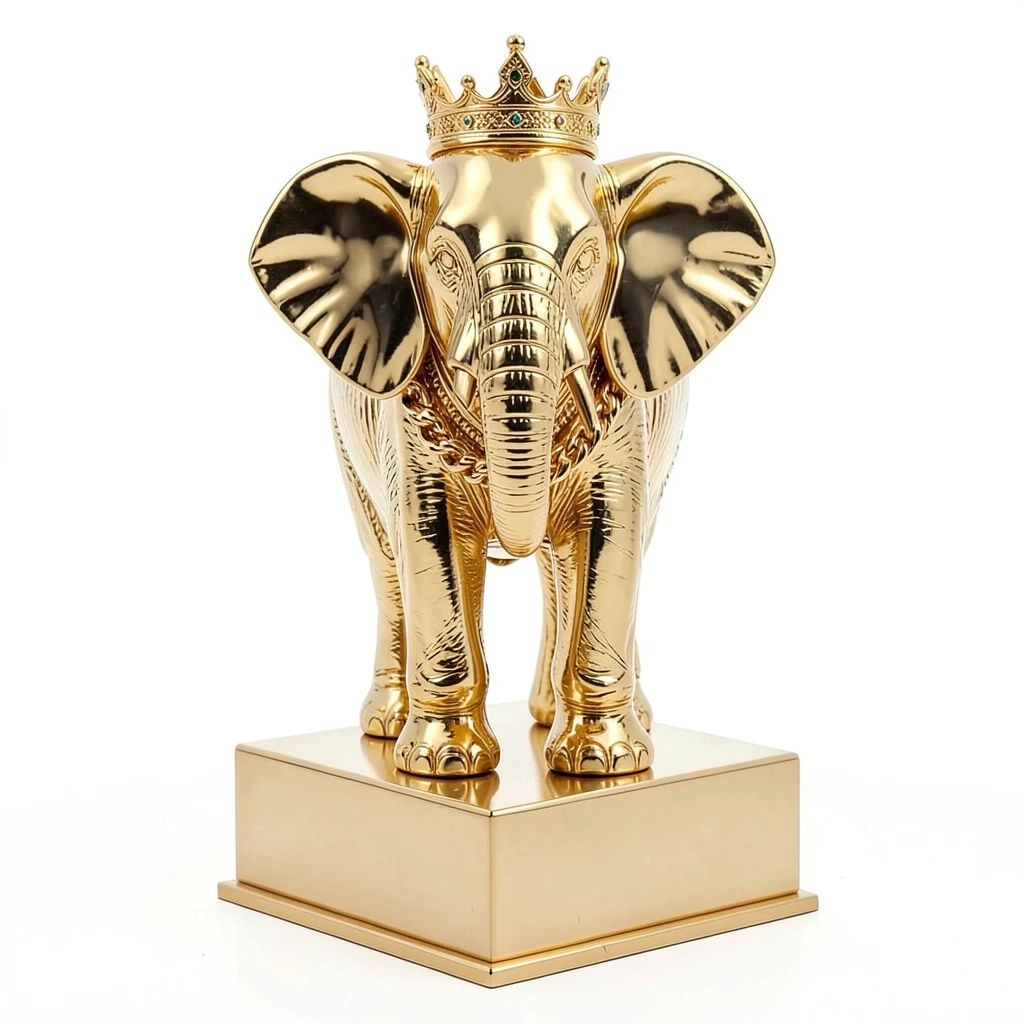 Elephant_Gold_Bust