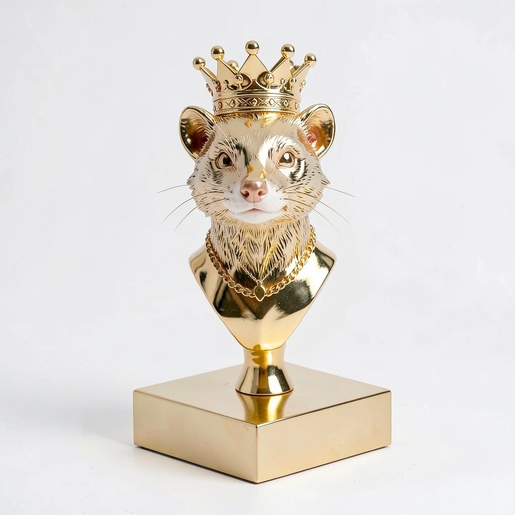 Ferret_Gold_Bust