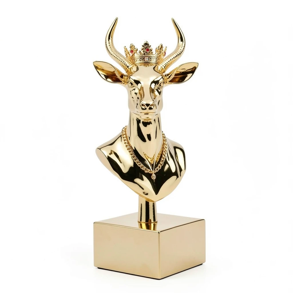 Gazelle_Gold_Bust