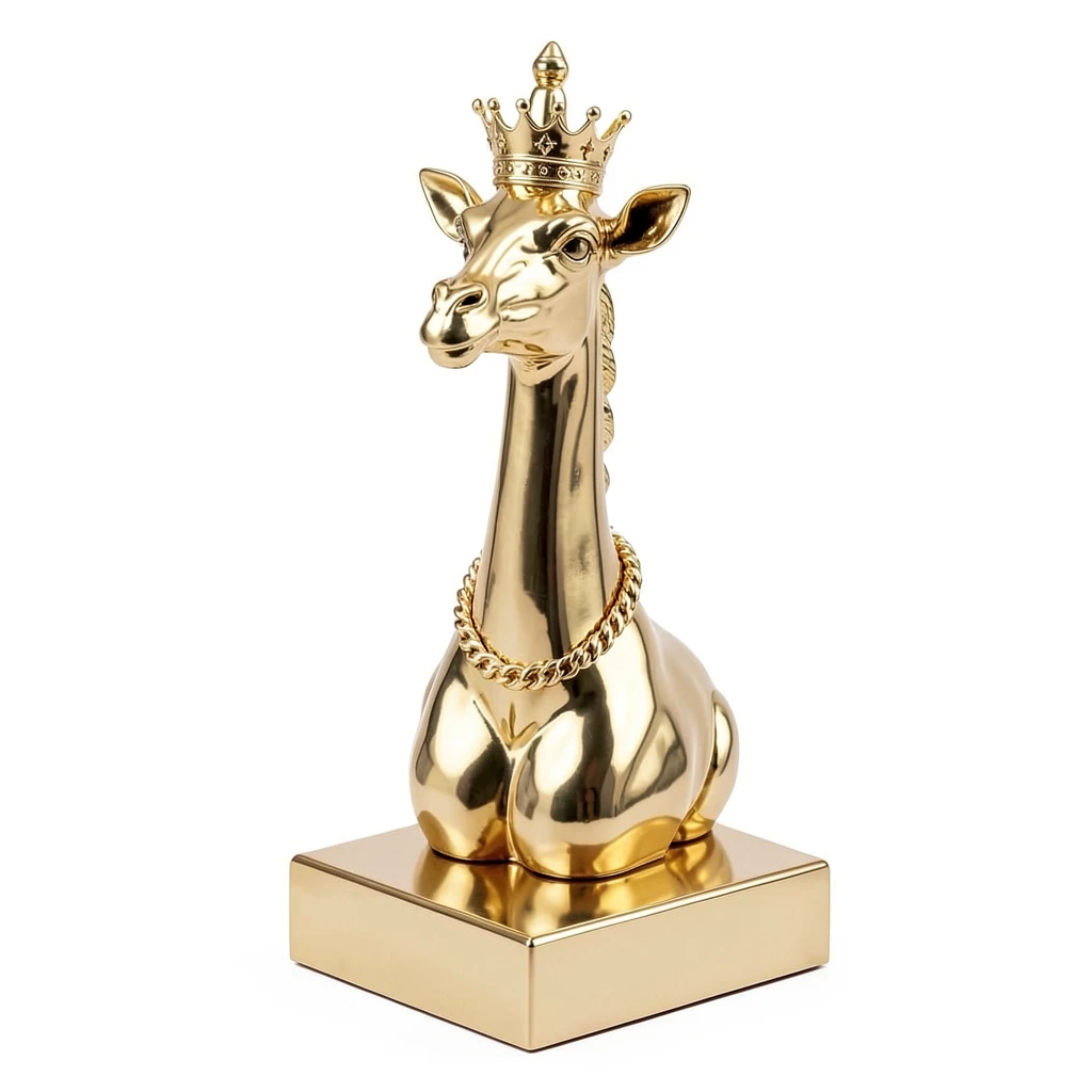 Giraffe_Gold_Bust