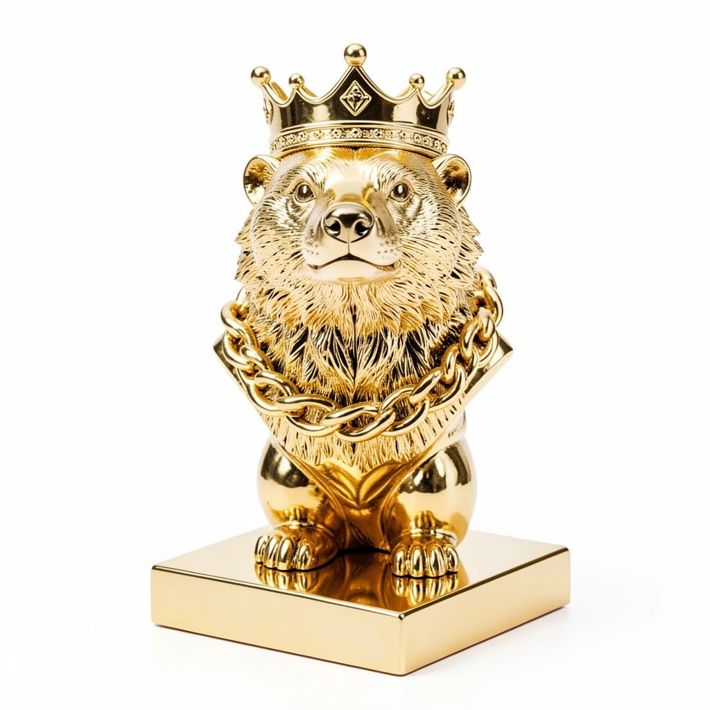 HoneyBadger_Gold_Bust