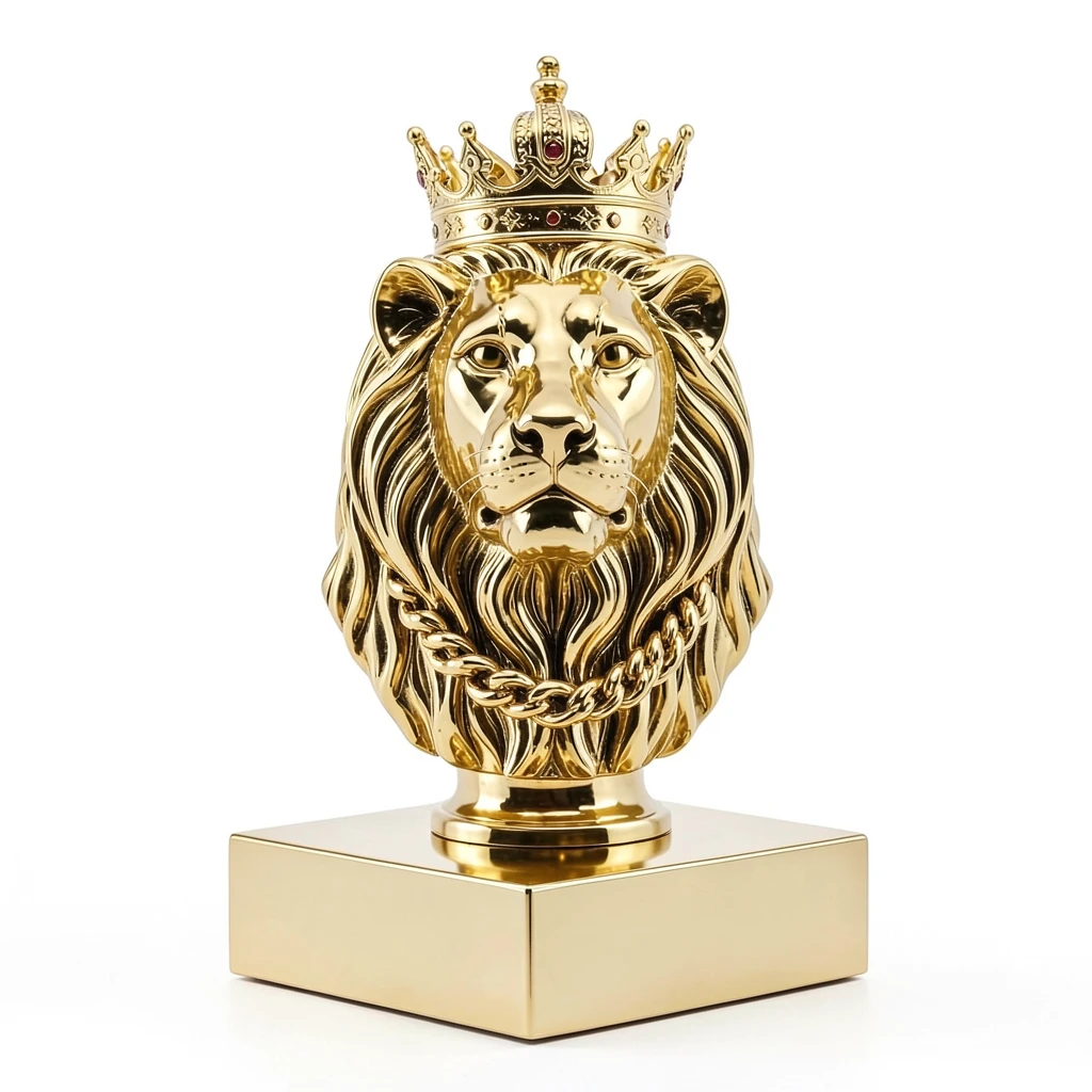 Lion_Gold_Bust