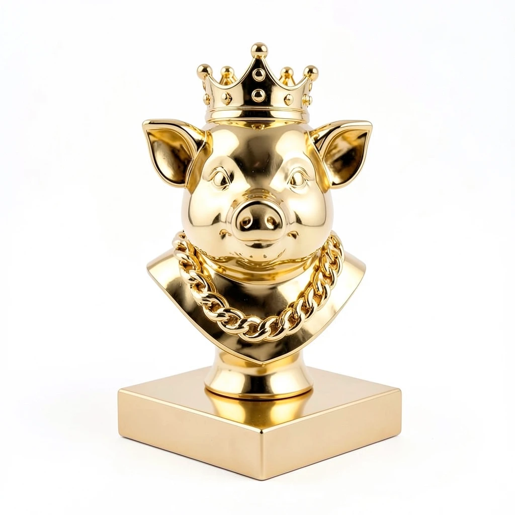 Pig_Gold_Bust