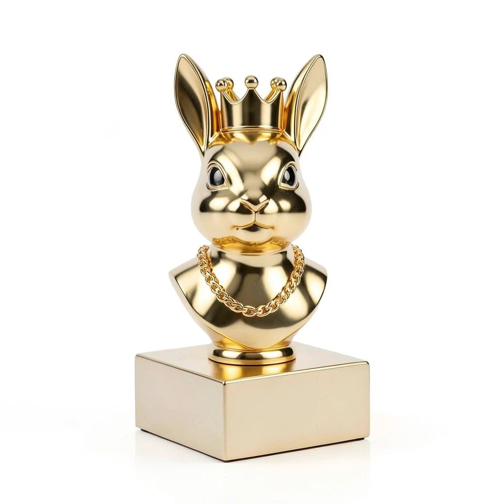 Rabbit_Gold_Bust