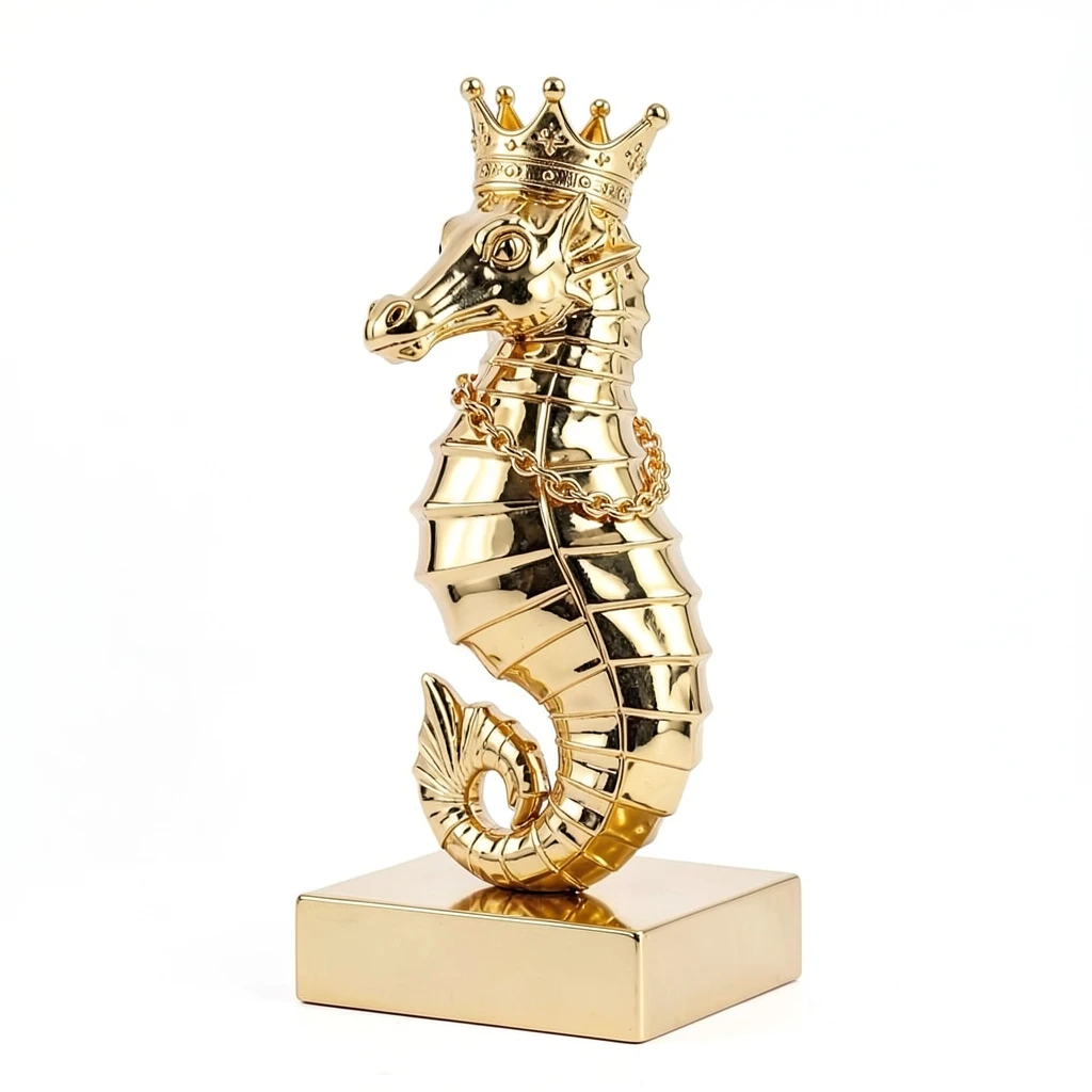 Seahorse_Gold_Bust