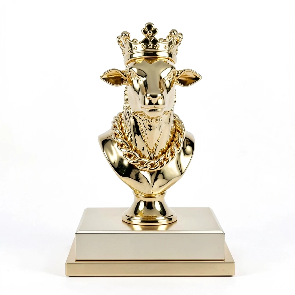 Sheep_Gold_Bust