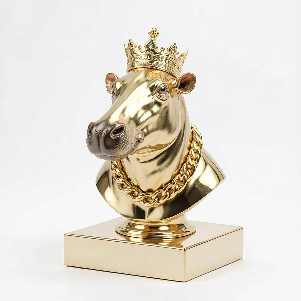 Tapir_Gold_Bust