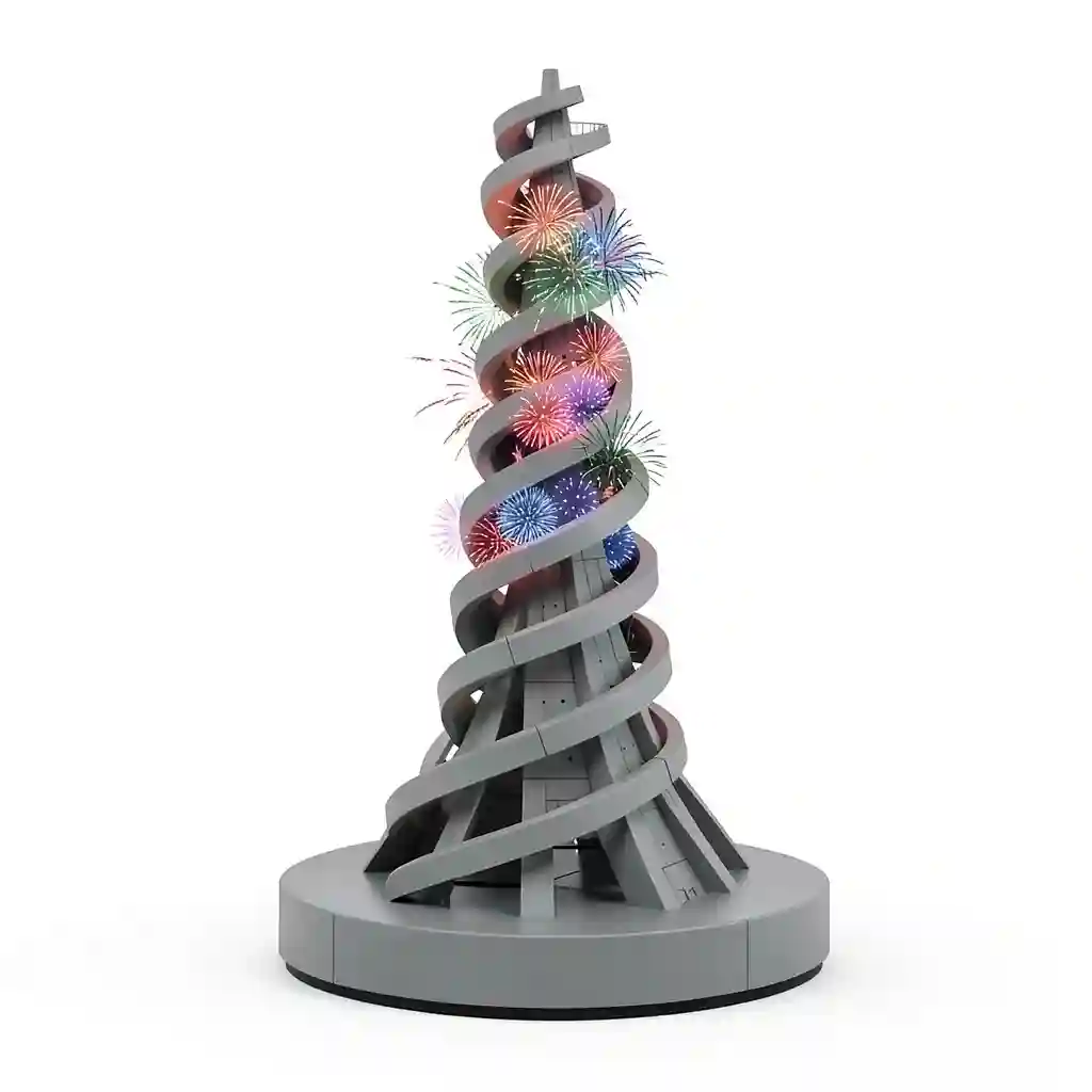 Firework_Spiral_Tower_Form