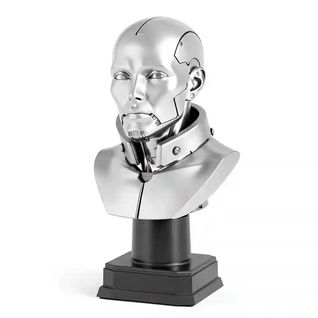 Futuristic_Android_Bust