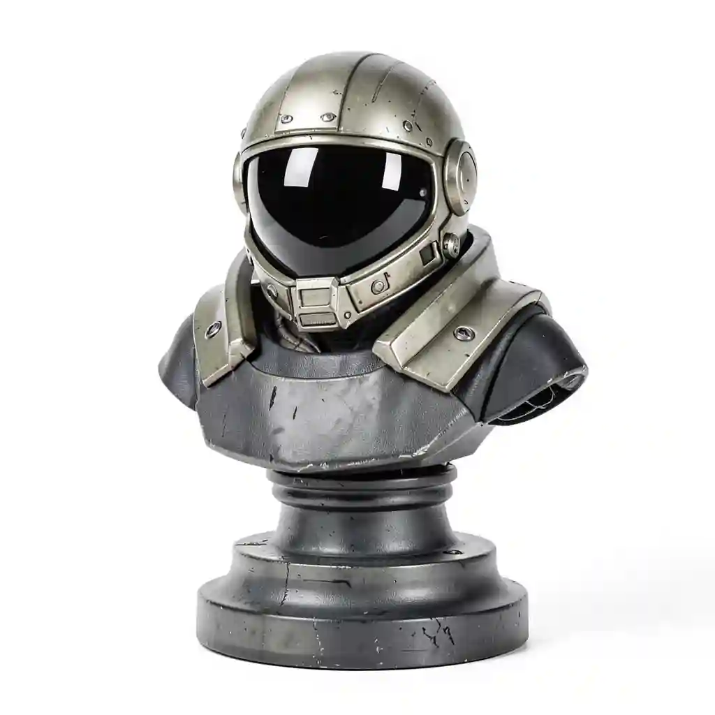 Futuristic_Pilot_Bust