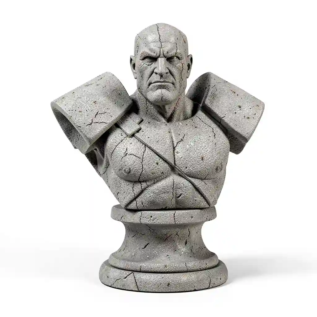 Stone_Warlord_Bust
