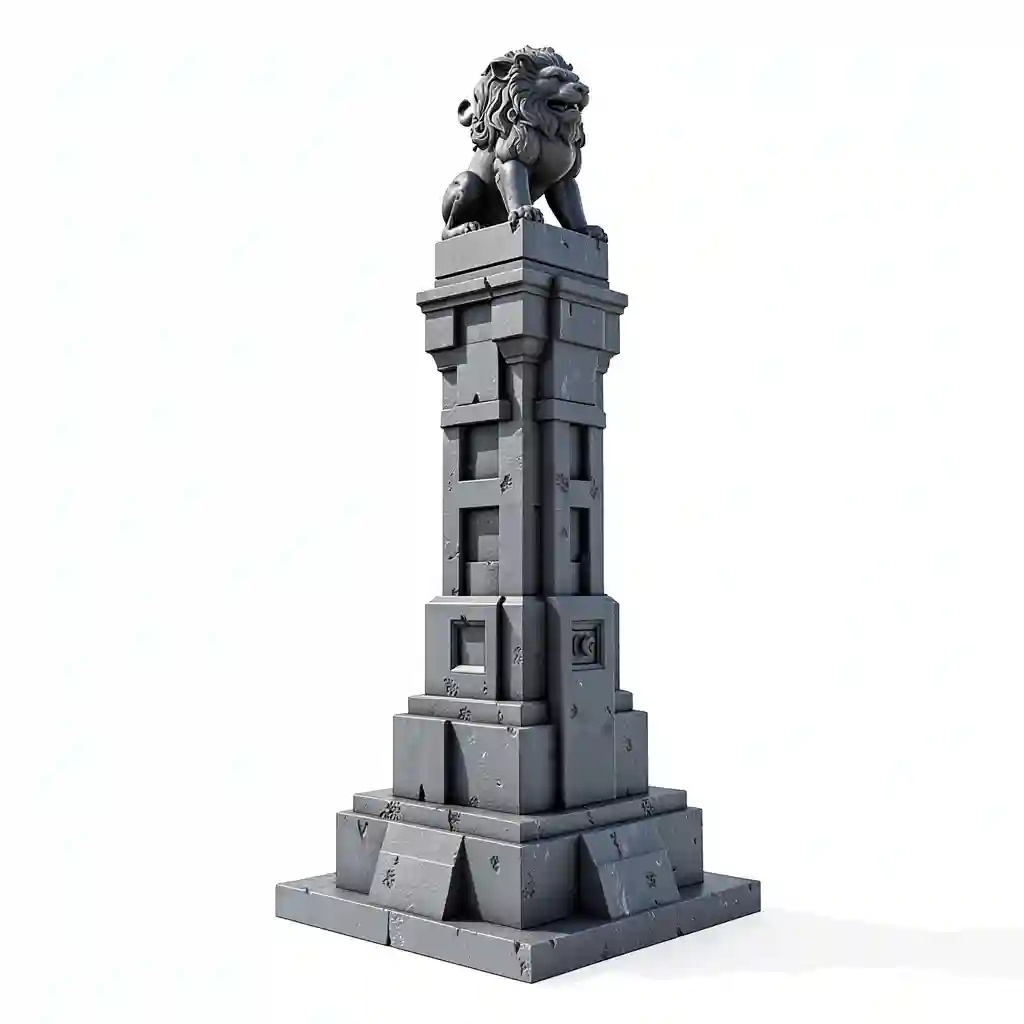 Ceremonial_Lion_Pillar_Form