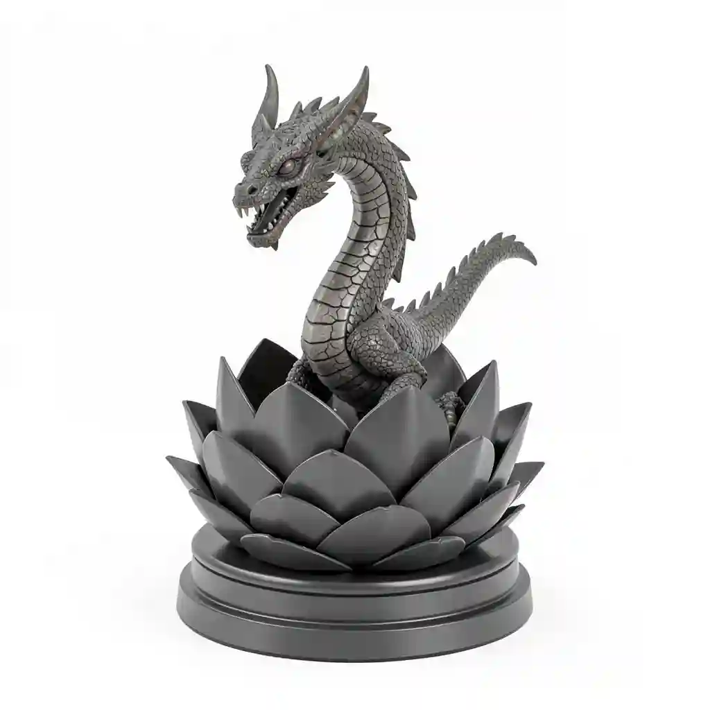 Dragon_With_Lotus_Base_Form