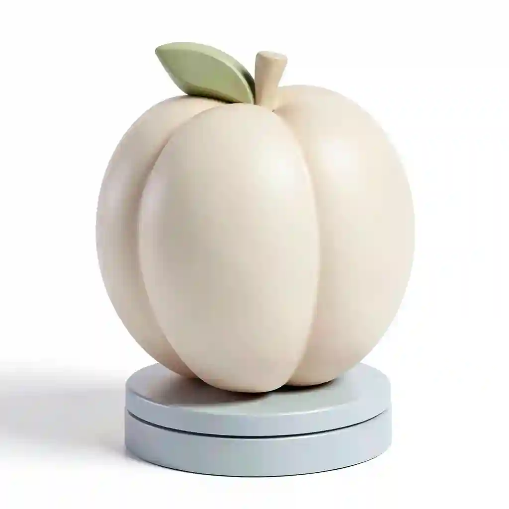 Lucky_Peach_Sculpture_Form_001.webp