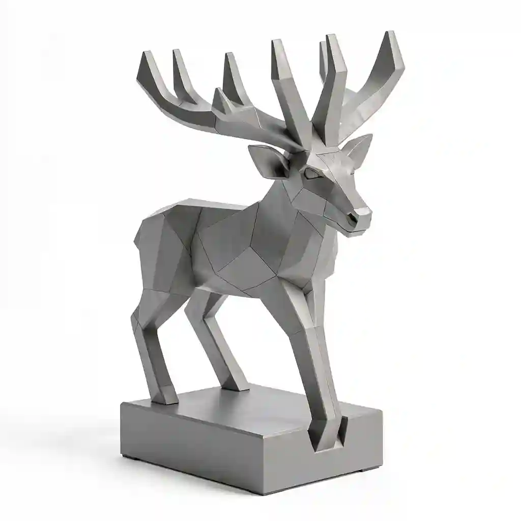 Reindeer_Geometric_Tower