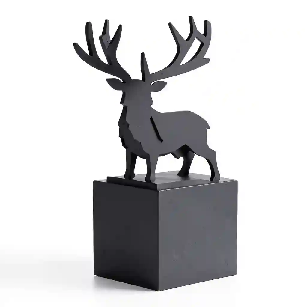 Reindeer_Silhouette_Block