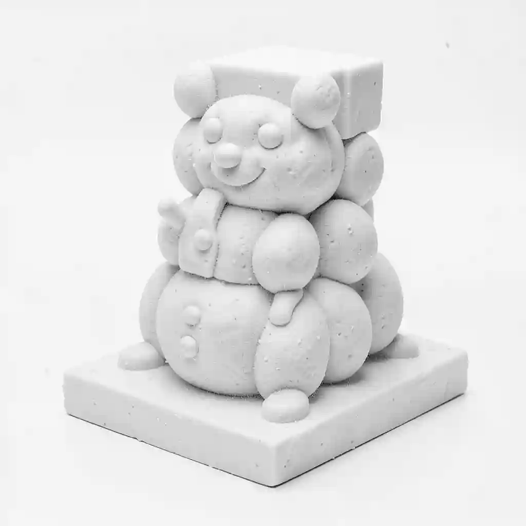 Snowman_Geometric_Block