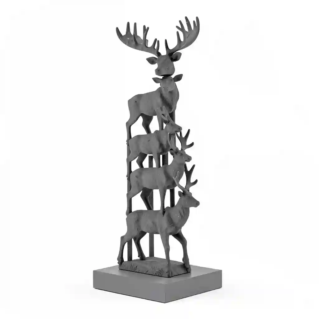 Winter_Deer_Totem