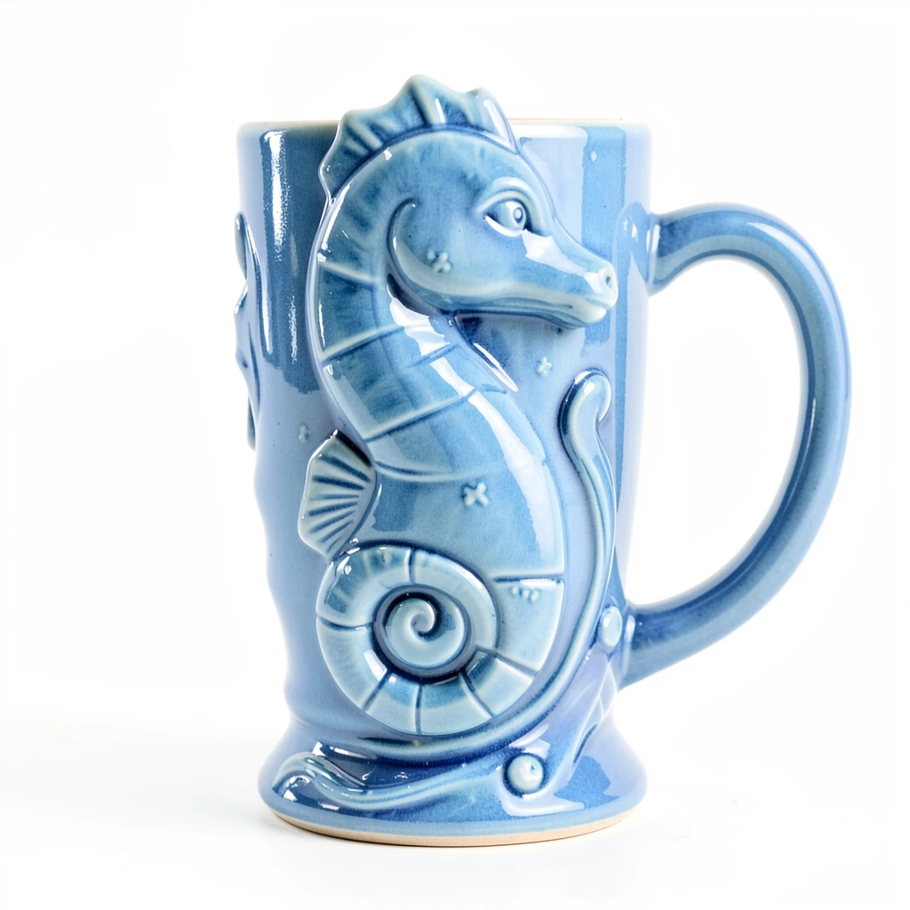 SeaHorse_Curl_Mug