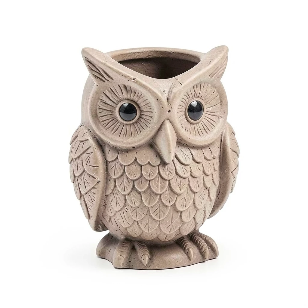 Owl_Wisdom_Planter