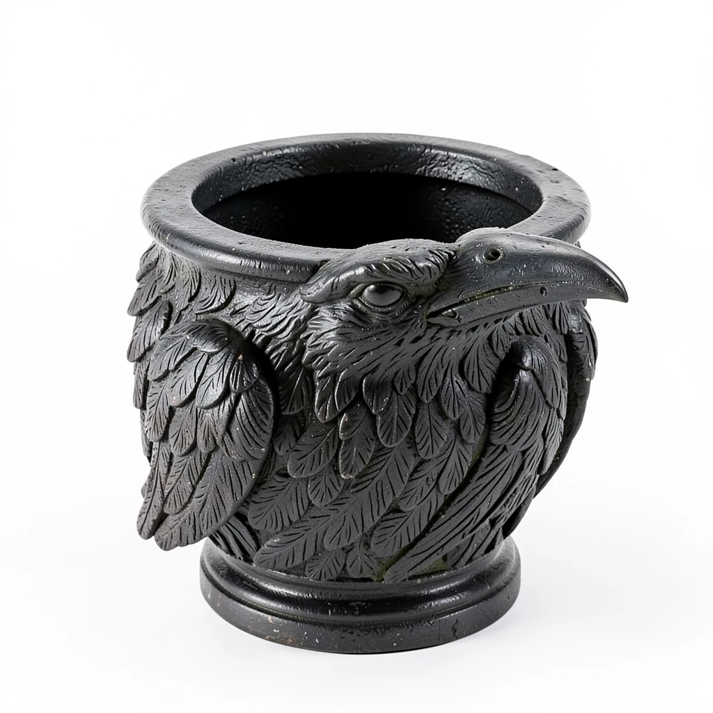 Raven_Gothic_Planter