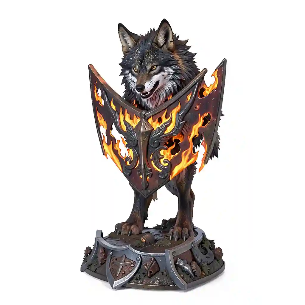 Fire_Wolf_History_Totem