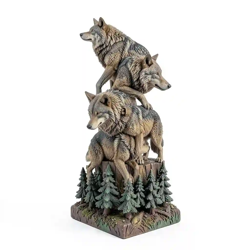 Wolfpack_Family_Crest_Totem