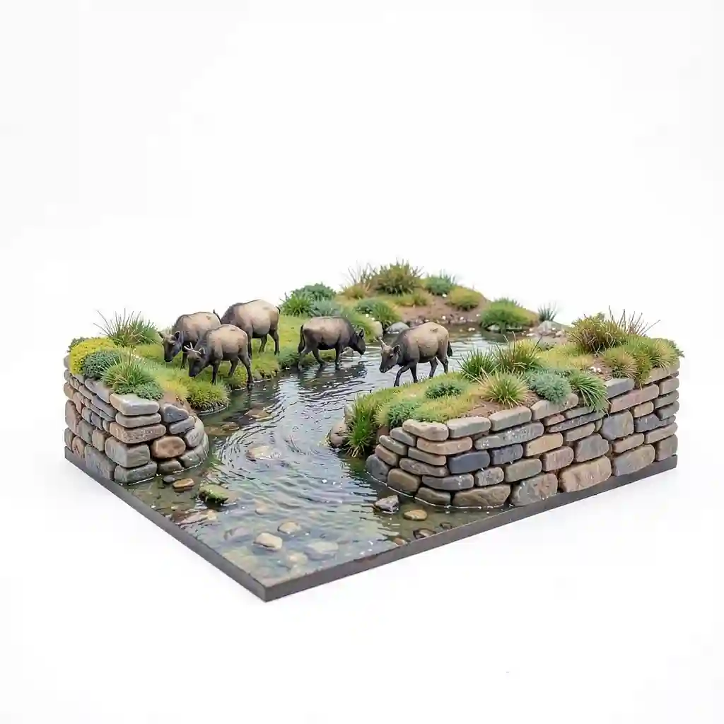 Island_River_Crossing_Herd