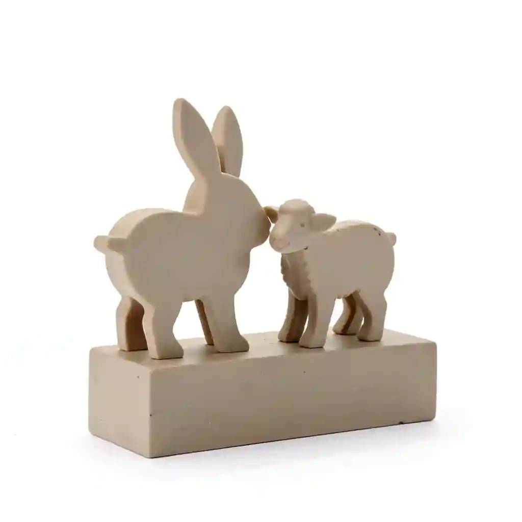 Bunny_And_Lamb_Dual_Sculpture