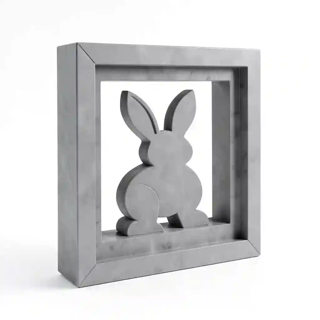 Bunny_Silhouette_Frame