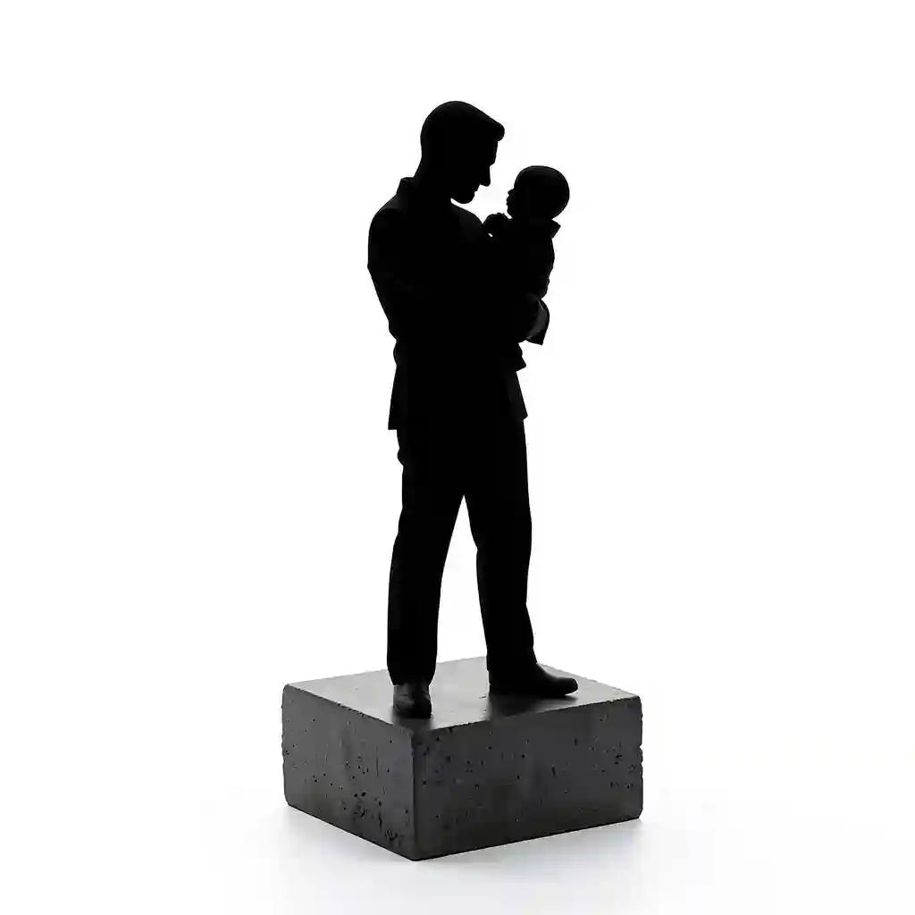 Father_And_Baby_Silhouette_Form