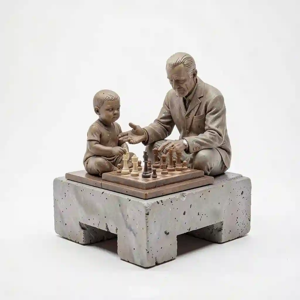 Father_And_Child_Chess_Form