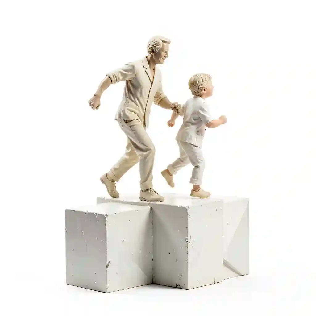 Father_And_Child_Running_Form