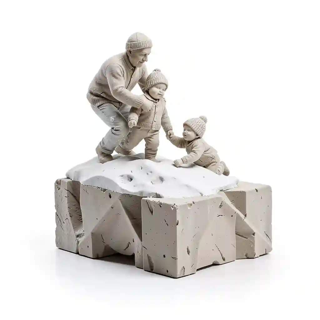 Father_And_Child_Snow_Play_Form