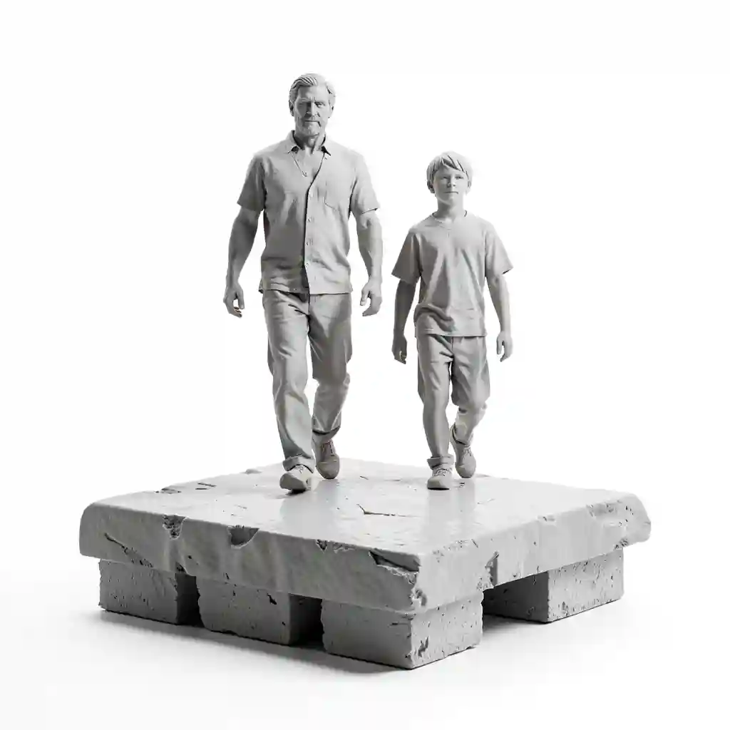 Father_And_Son_Walking_Form