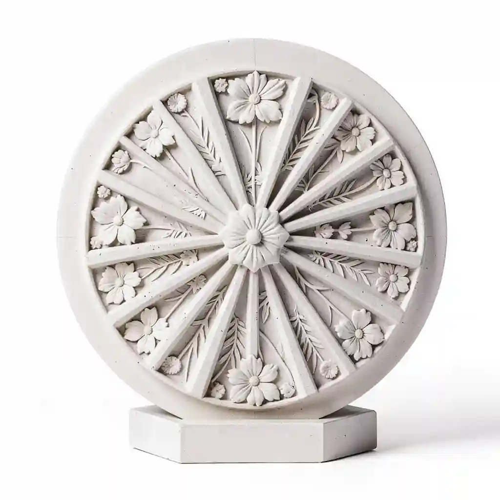 Floral_Sunburst_Disc_Form