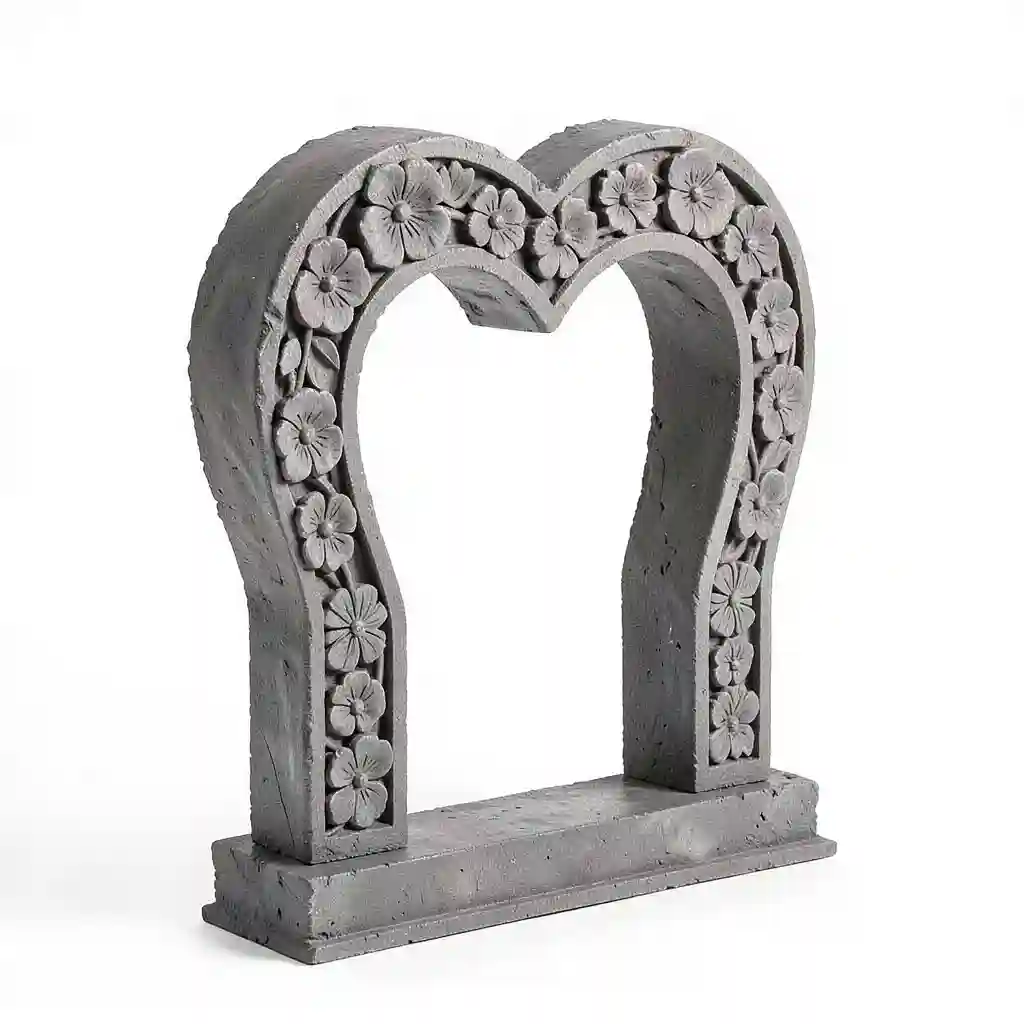 Heart_Arch_With_Flowers_Form