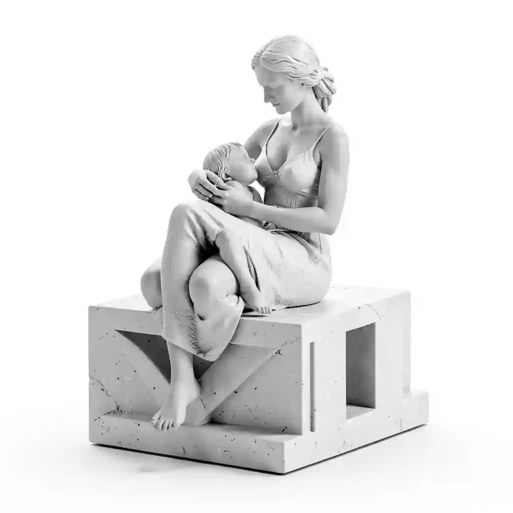 Mother_And_Child_Seated_Form