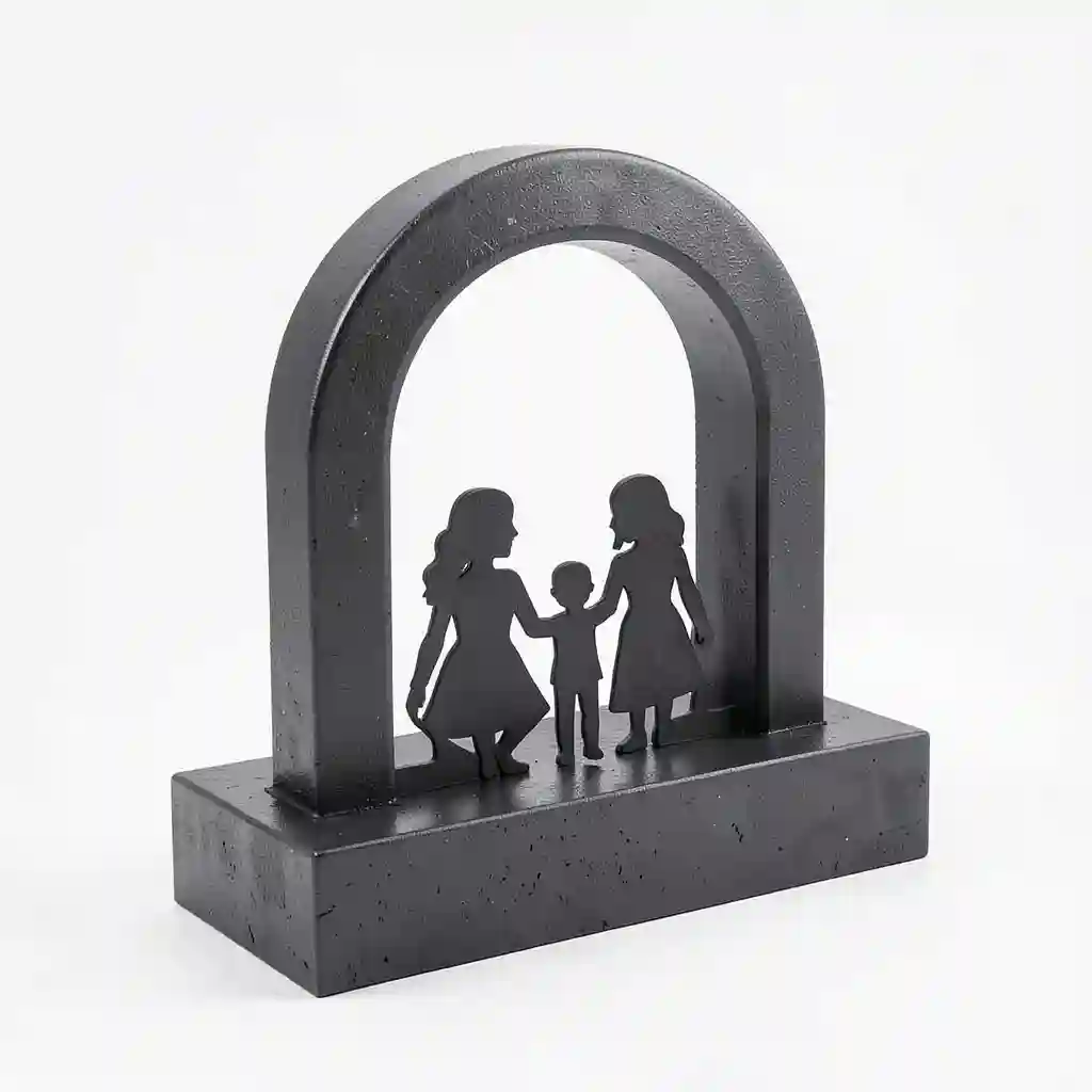 Mother_And_Child_Silhouette_Arch_Form