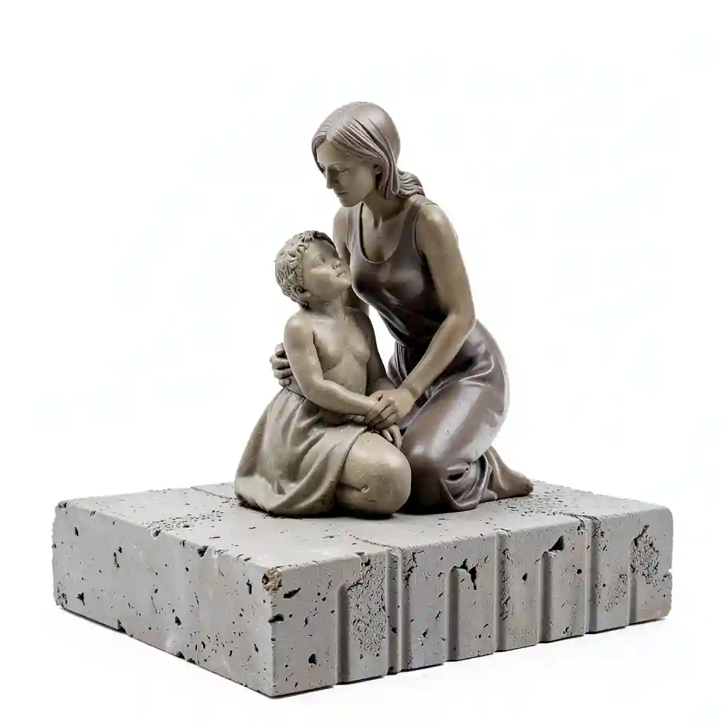 Mother_Kneeling_With_Child_Form