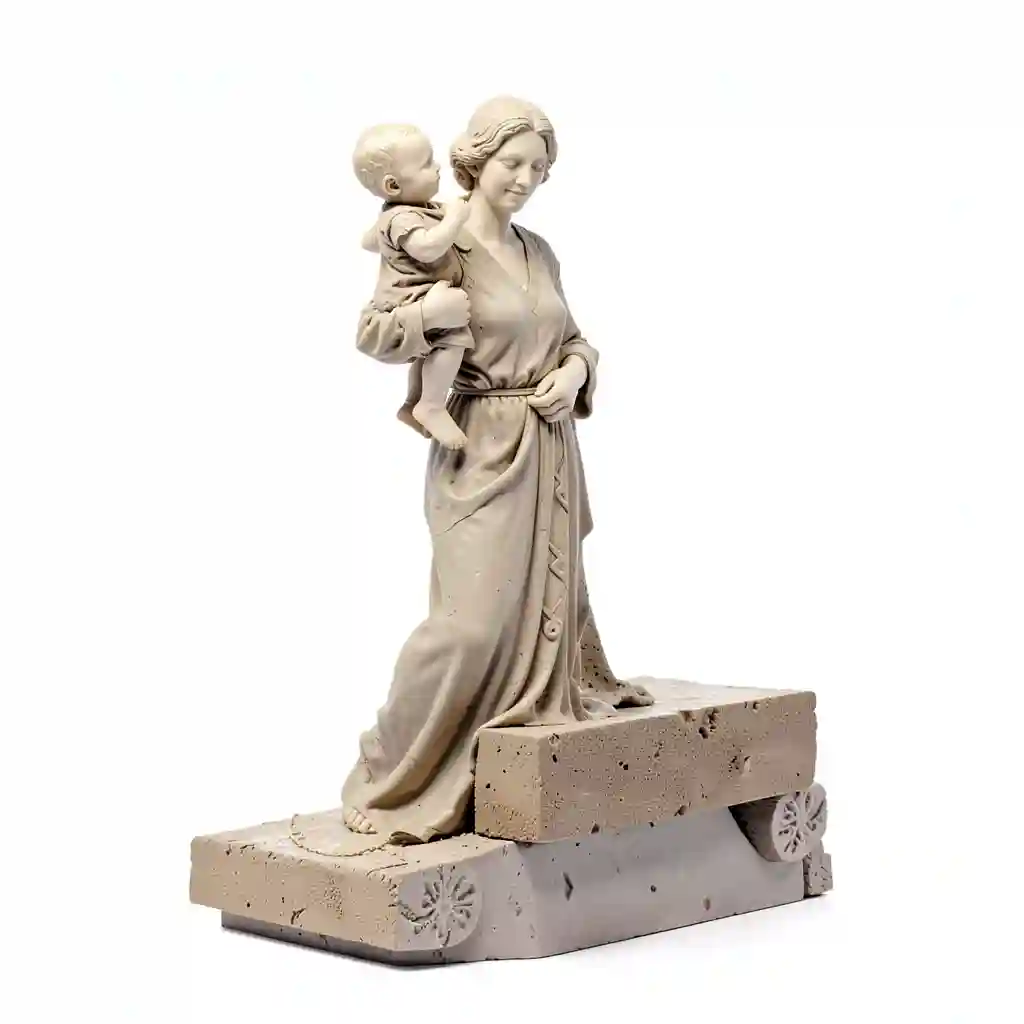 Mother_With_Baby_On_Shoulder_Form