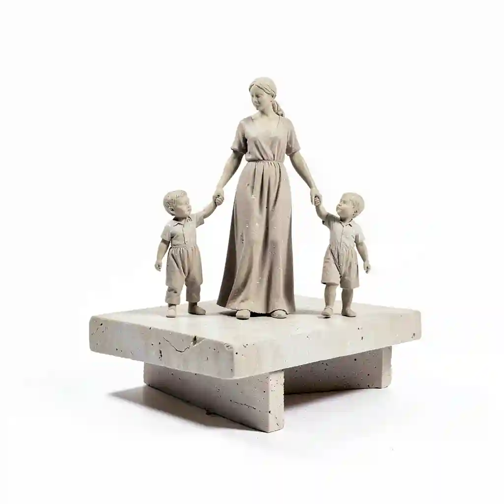 Mother_With_Two_Children_Form