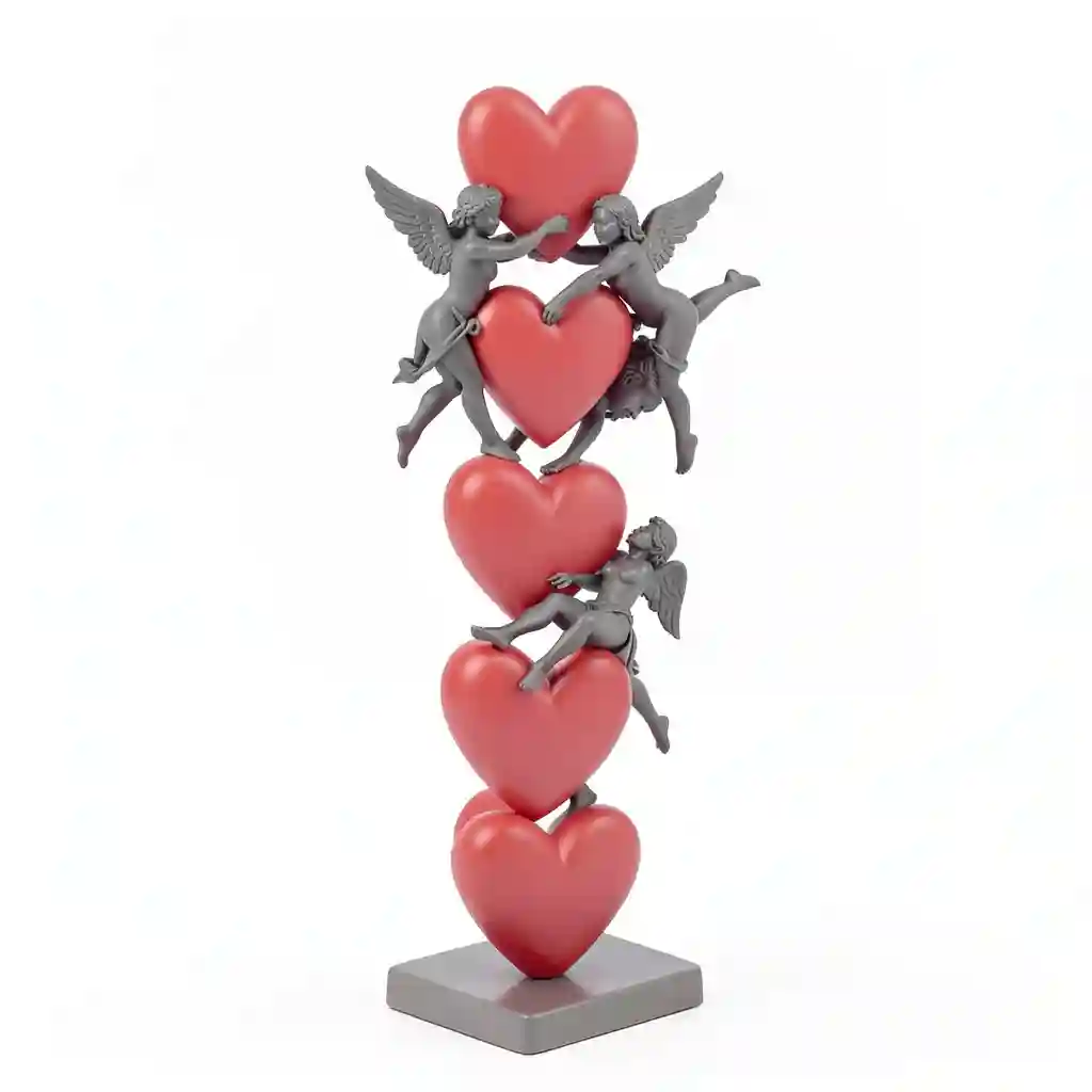Cupid_Pillar_With_Hearts_Form