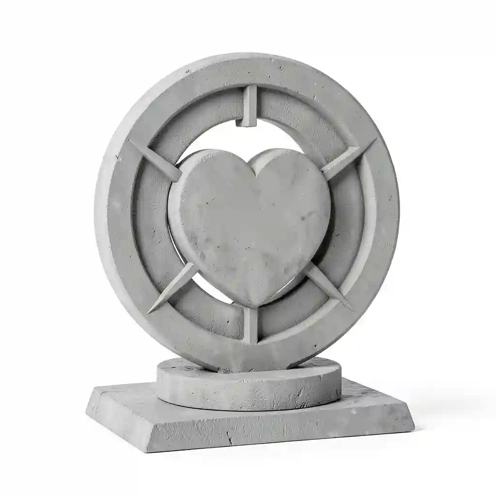 Heart_Compass_Sculpture_Form
