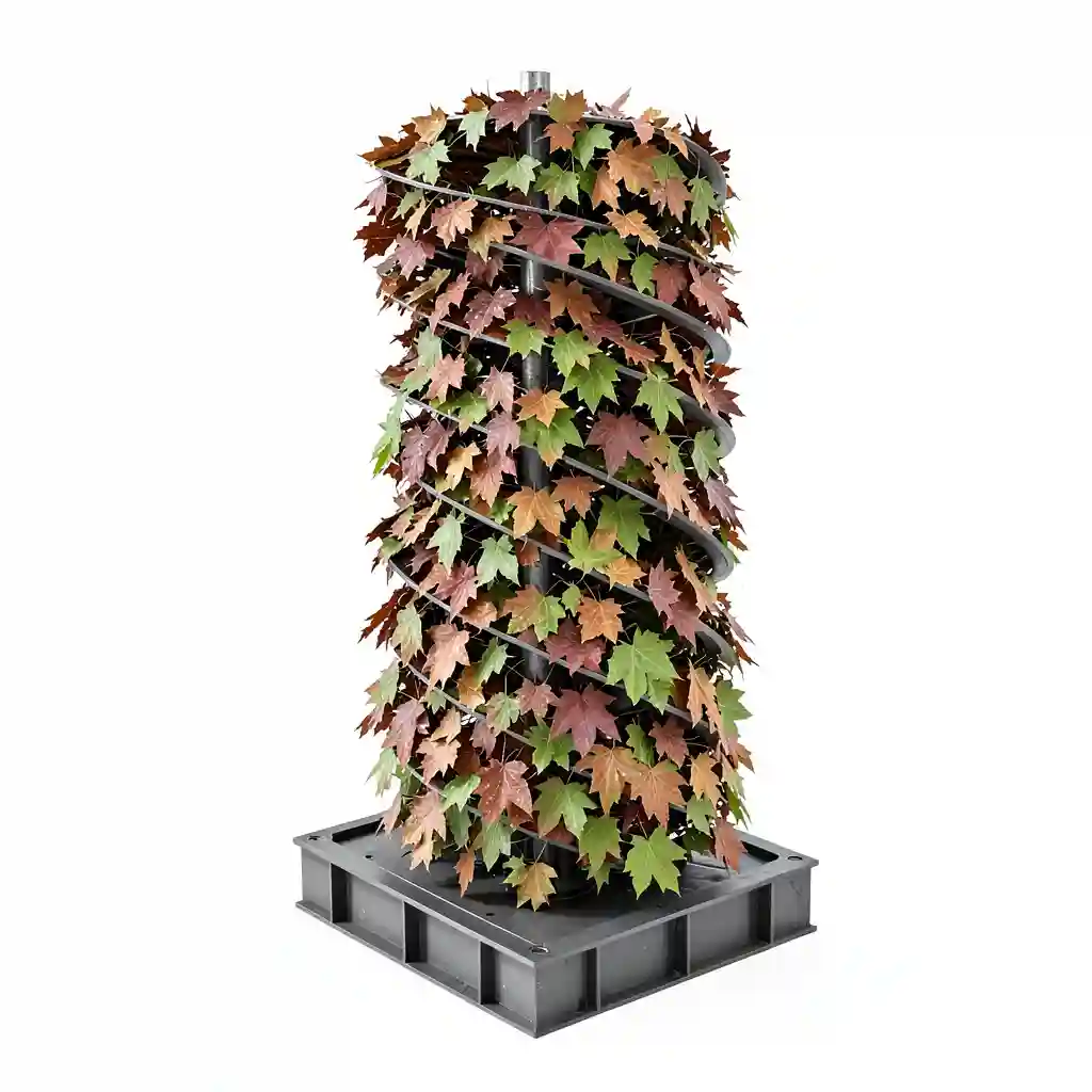 Autumn_Leaf_Spiral_Tower_Form