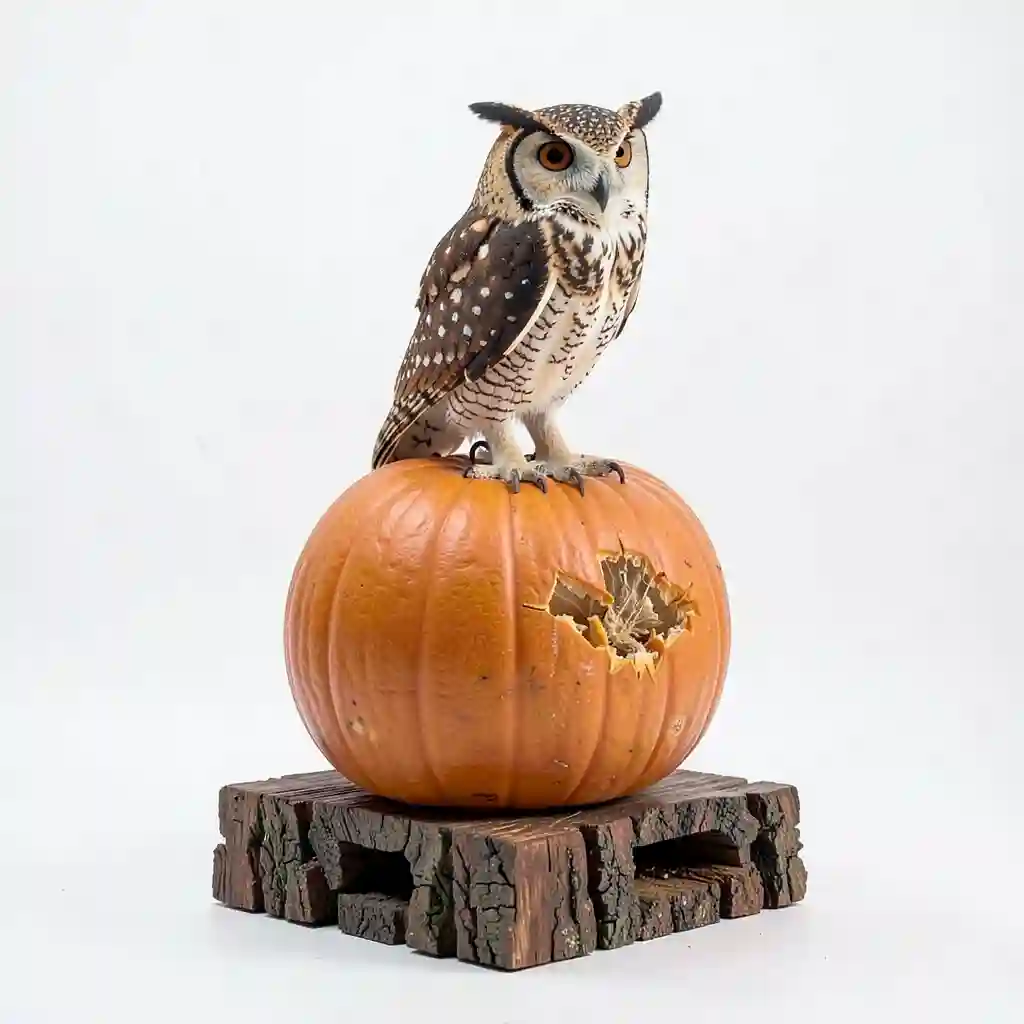 Autumn_Owl_On_Pumpkin_Form